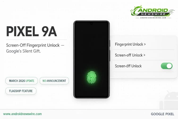 Google Quietly Gave the Pixel 9a Screen-Off Fingerprint Unlock — And Said Nothing About It