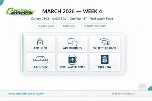 Top Android Stories: March 2026 — Week 4 Sunday Roundup (March 22–28)