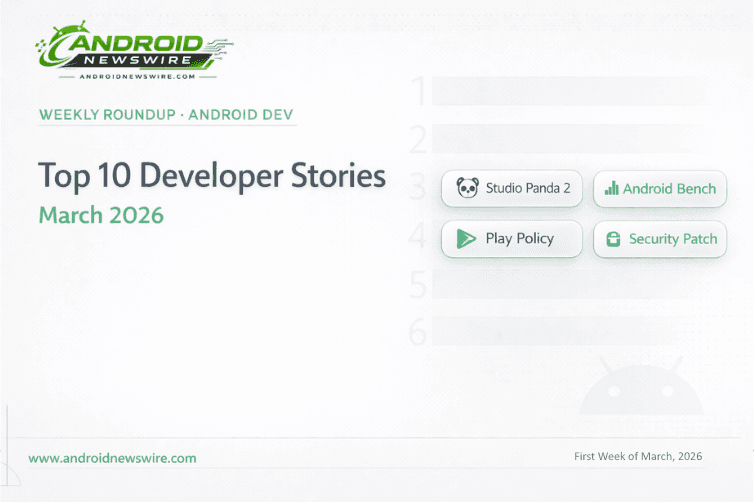Top 10 Android Developer Stories First Week of March 2026