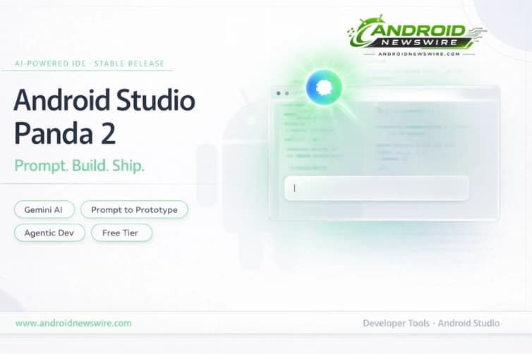 Android Studio Panda 2 Is Stable — Gemini Can Now Build Your App From a Prompt