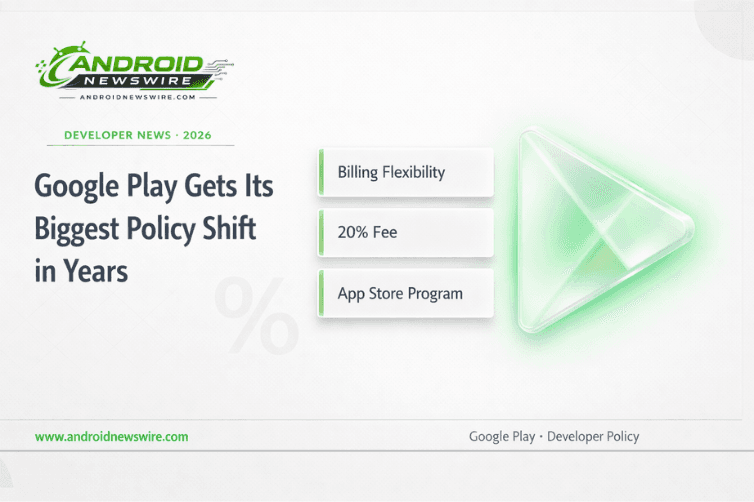 Google Announces Major Google Play Policy Changes: Billing Flexibility, Lower Fees & a New App Store Program