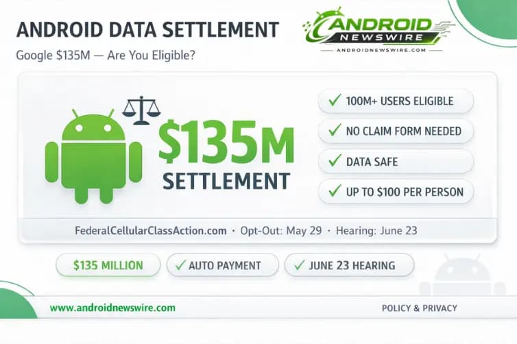 Google’s $135 Million Android Settlement: Are You Eligible and How Do You Get Paid?