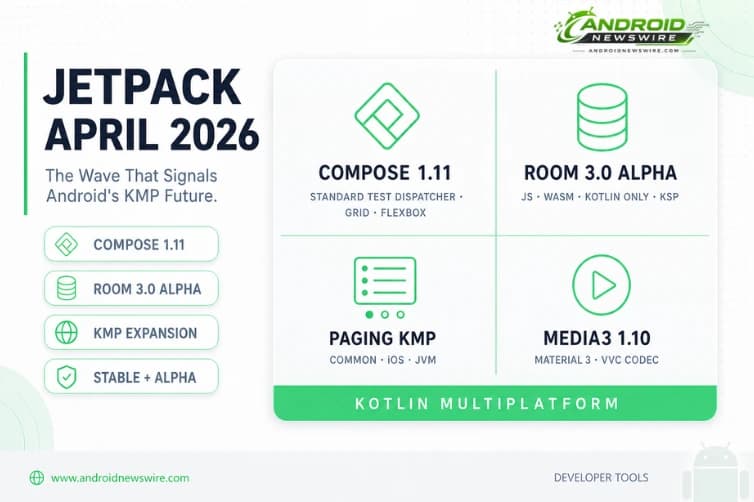 Jetpack’s Biggest Update Wave of 2026: Compose 1.11, Room 3.0 Alpha, Paging KMP and What It All Signals