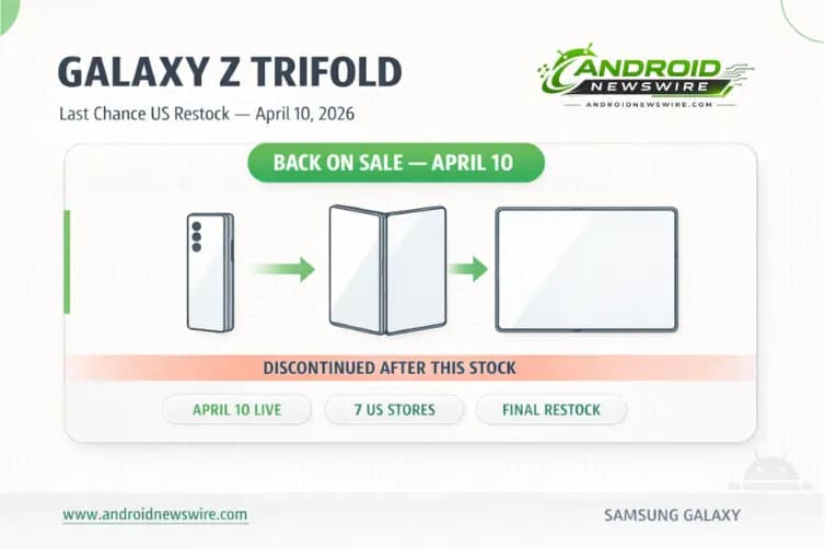 Samsung Galaxy Z TriFold Returns to US – April 10 Restock Is Your Last Chance to Buy