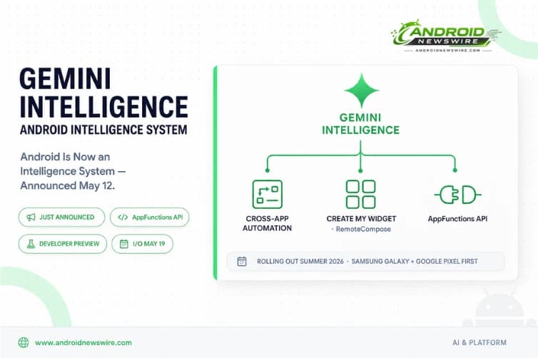 Gemini Intelligence Announced: Android Becomes an AI System