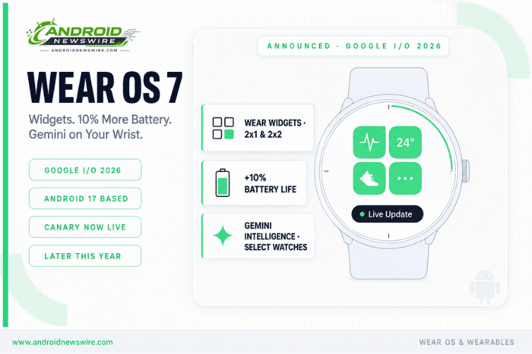 Wear OS 7 Is Official — Here’s Everything Google Announced at I/O 2026