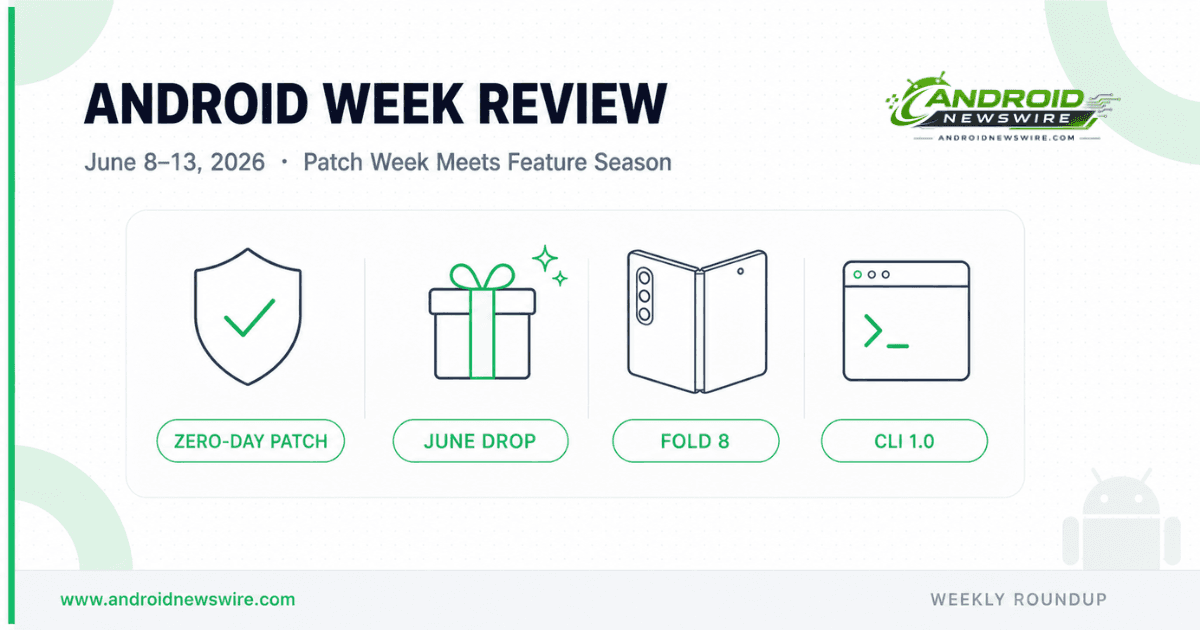 Android Week Review: June 8–13, 2026 — Patch Week Collides With Feature Season