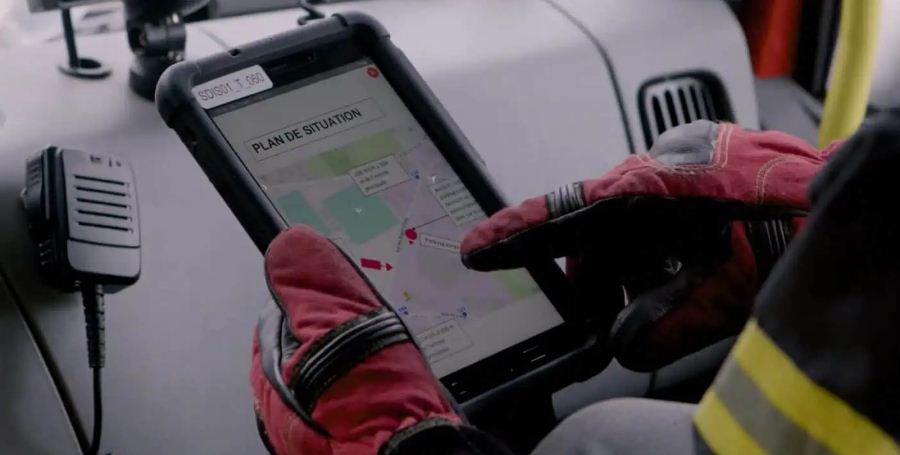 In France, Fire-fighters Use Samsung's Tough Galaxy Tab Active 3 Tablet