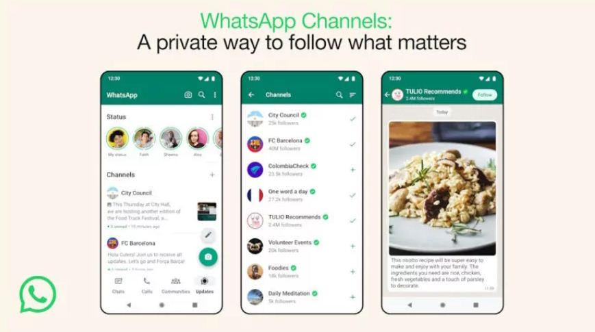 WhatsApp Introduces Channels