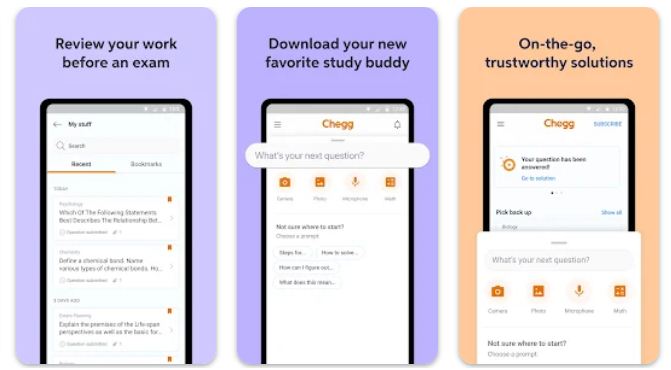 Chegg Study - Homework Helper