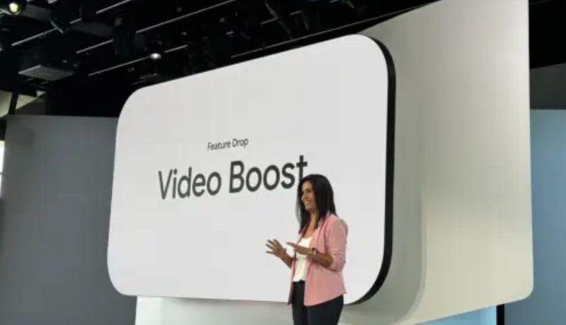 Google on Video Boost with Night Sight