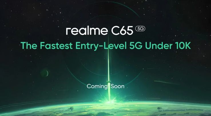 Realme C65 5G Launched