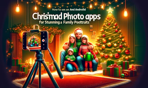 How to Use Android Photo Apps for Stunning Christmas Family Portraits